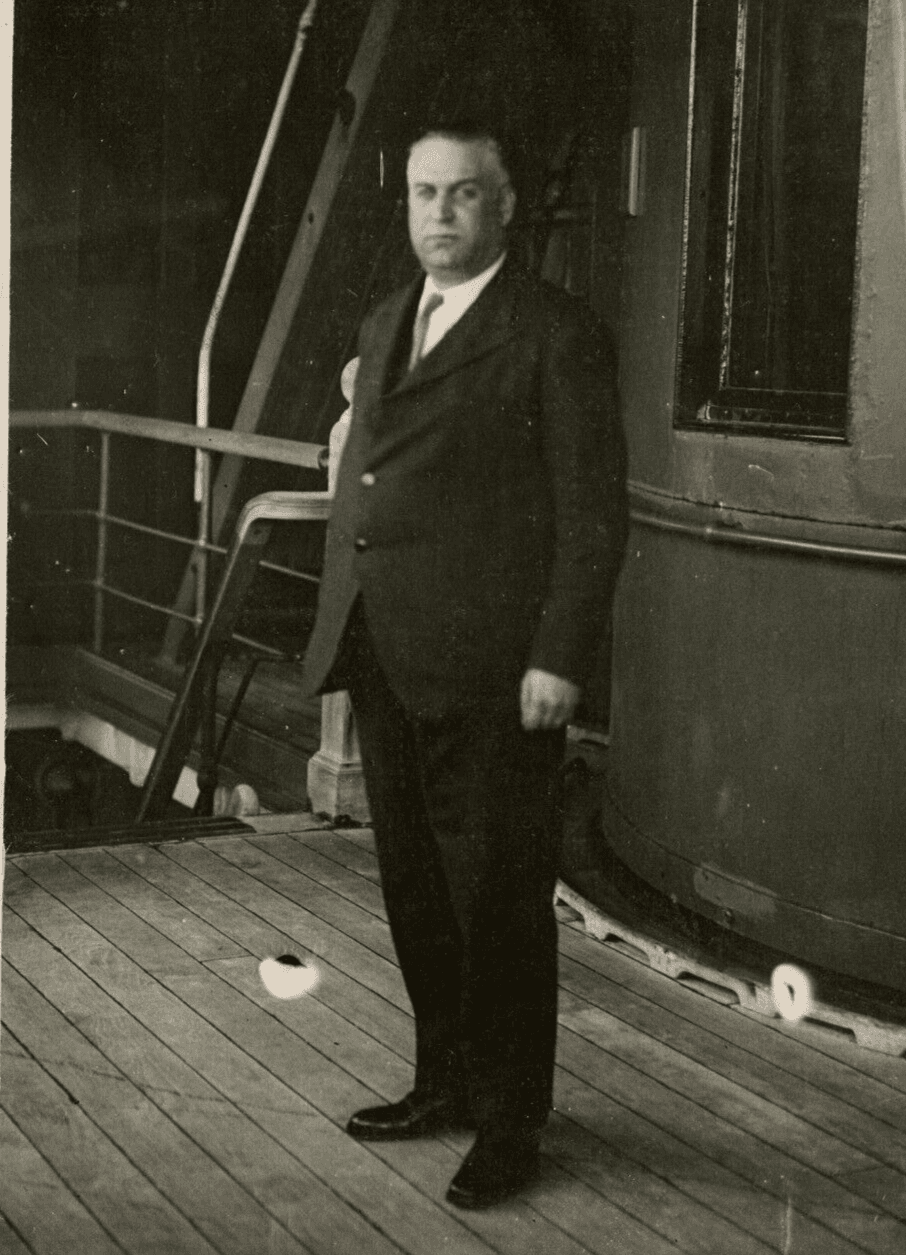 Vintage Photography Press Portrait Aviator Navarro image 1