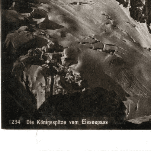 Vintage Photographs Die Konigsspitze vom Eisseepass, 1896 image 5