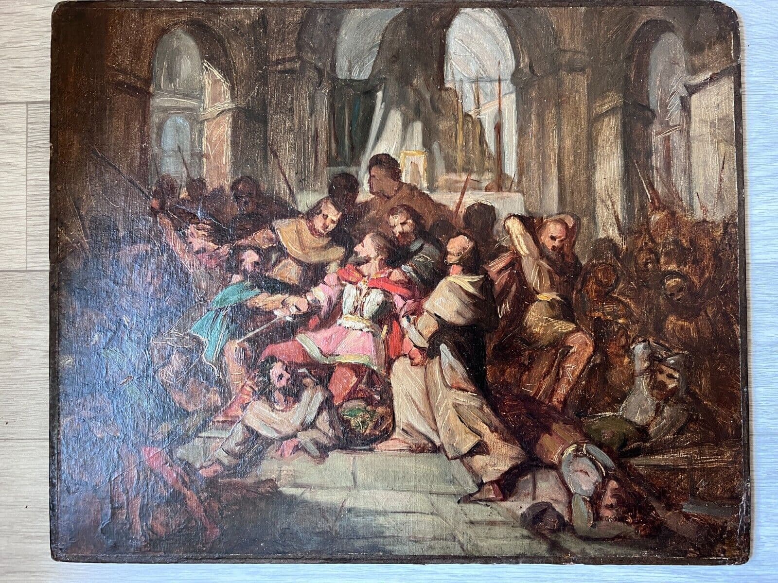 Painting Fights Scene and Figures image 5
