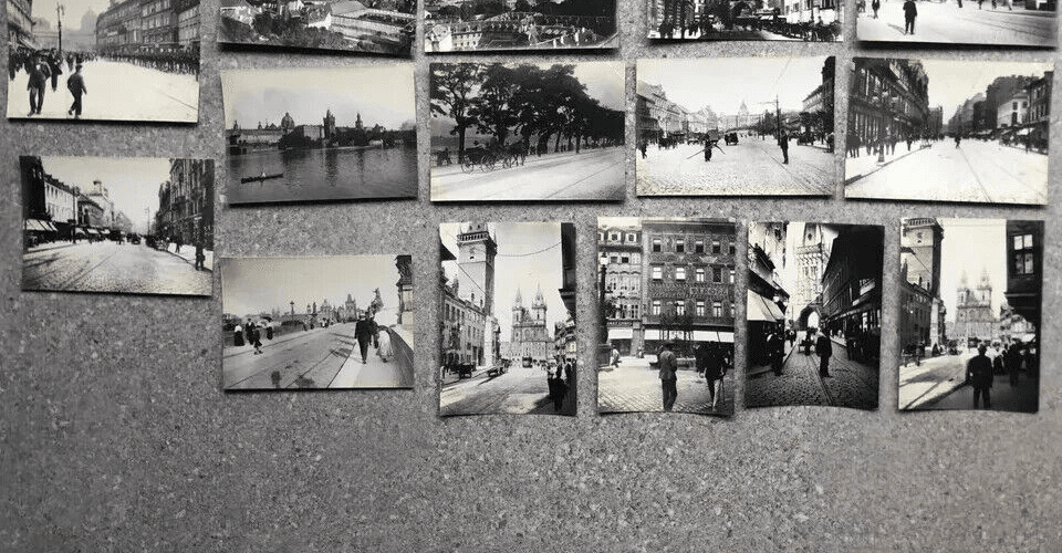 Vintage Photographs Lot x15 Germany Cityview Landscapes 1902 image 9