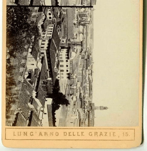 Vintage Stereoview Photograph Giacomo BROGI - Florence. Panorama, Italie c. 1870 image 4