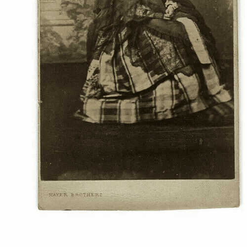 CDV Photographs MAYER BROTHERS Marie Amélie de Bourbon Siciles c.1866 image 2