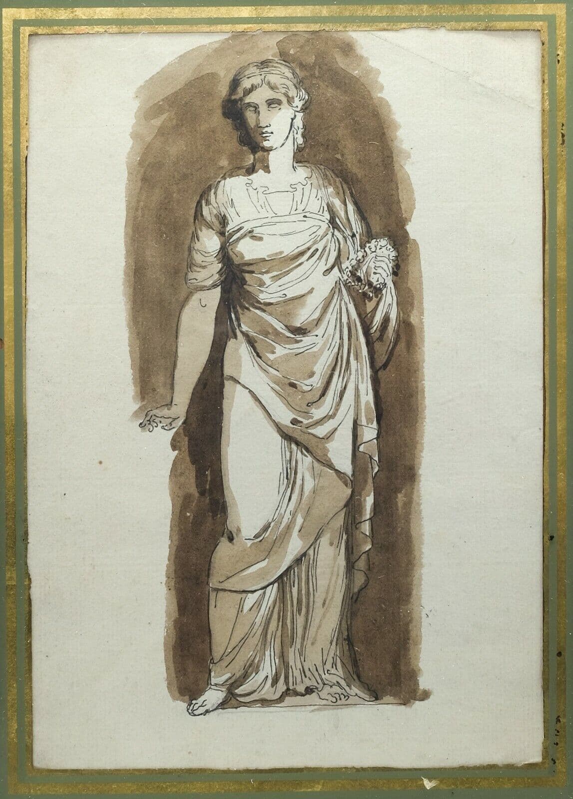 Drawing Woman Sculpture Portrait image 1