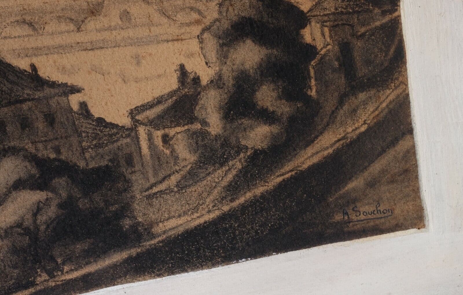 Drawing by Augustin SOUCHON (1841-1915) Cityview image 2