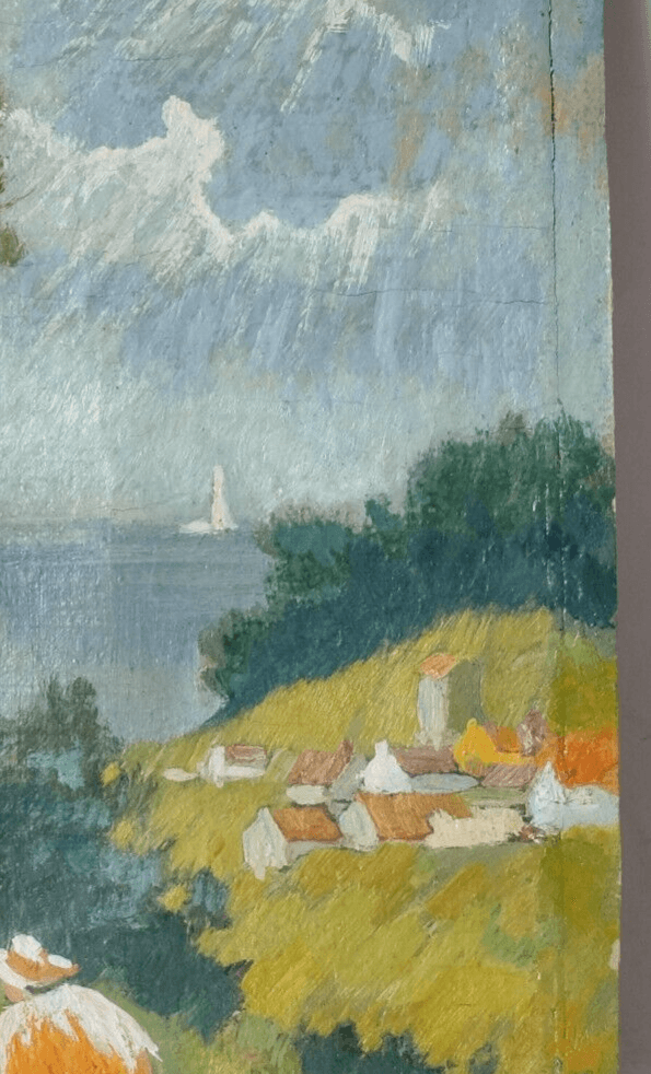 Antique Original Painting Nicolas SOROKINE (XIX-XX)  Landscape image 5