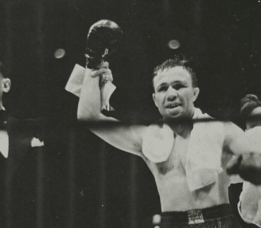 Vintage Photographs PRESSE - BOXE - Lou Ambers against Armstrong 1939 image 2