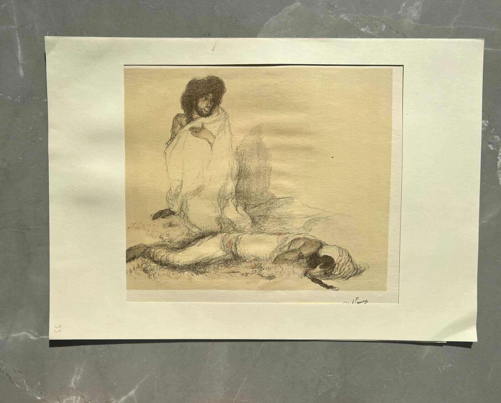Vintage Lithography Abel Pfeffermann PANN (1883-1963) - Bible, Leah image 4