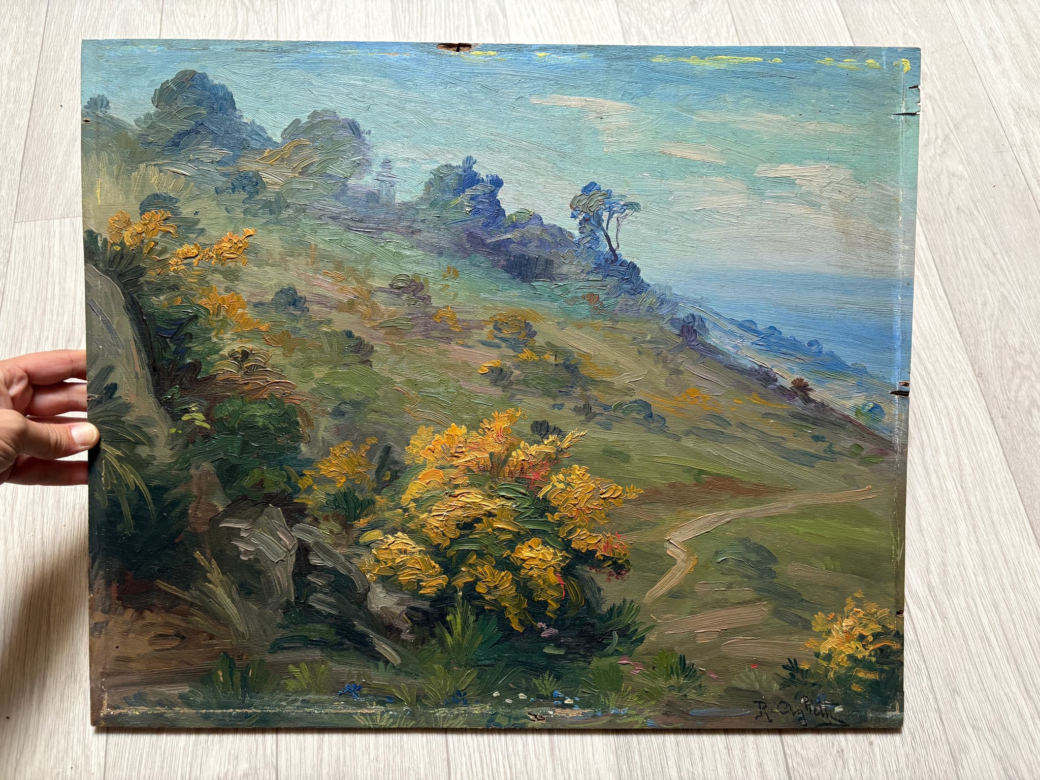 Roméo Charles AGLIETTI (1878-1956) Landscape Painting image 2