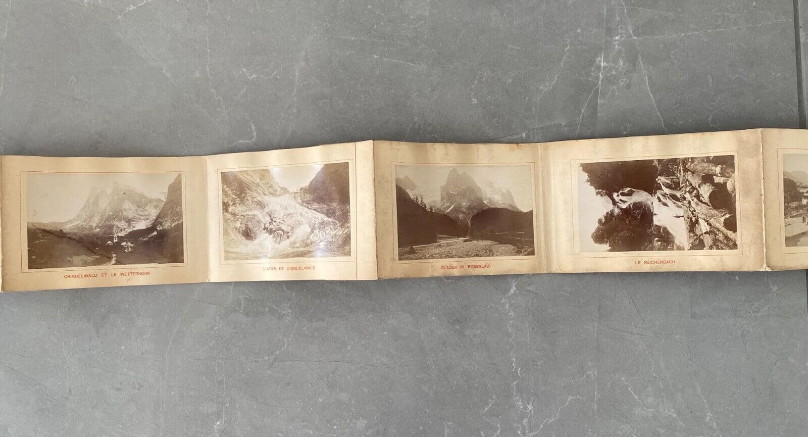Vintage Photographs Antique Album Oberland Bernois, albumen prints c 1870 image 4