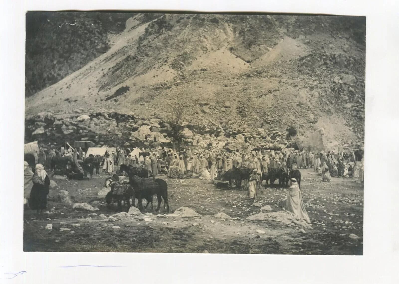 Vintage Photographs Orientalism Algeria, People, Mountain image 5