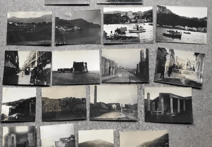 Vintage Photographs Lot x18 Italy Cityviews Landscapes 1902 image 10