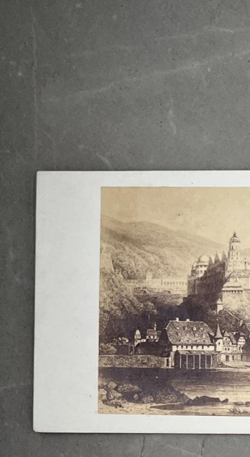 Antique Carte de Visite Collection – 19th Century Landscape Prints – Set of 5 image 10