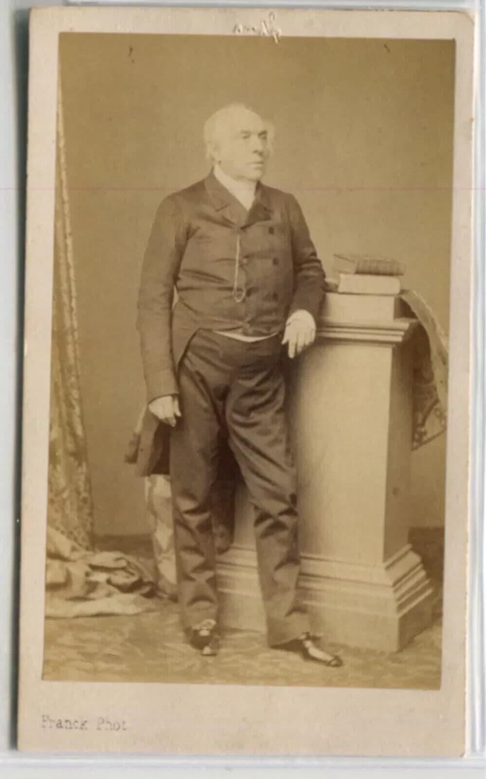 CDV Vintage Original Photographs Franck Pierre-Antoine Berryer image 8