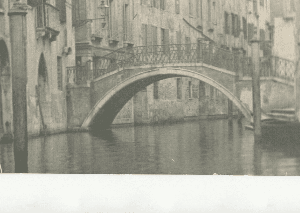 Vintage Photographs Venice Canal, Italy image 2