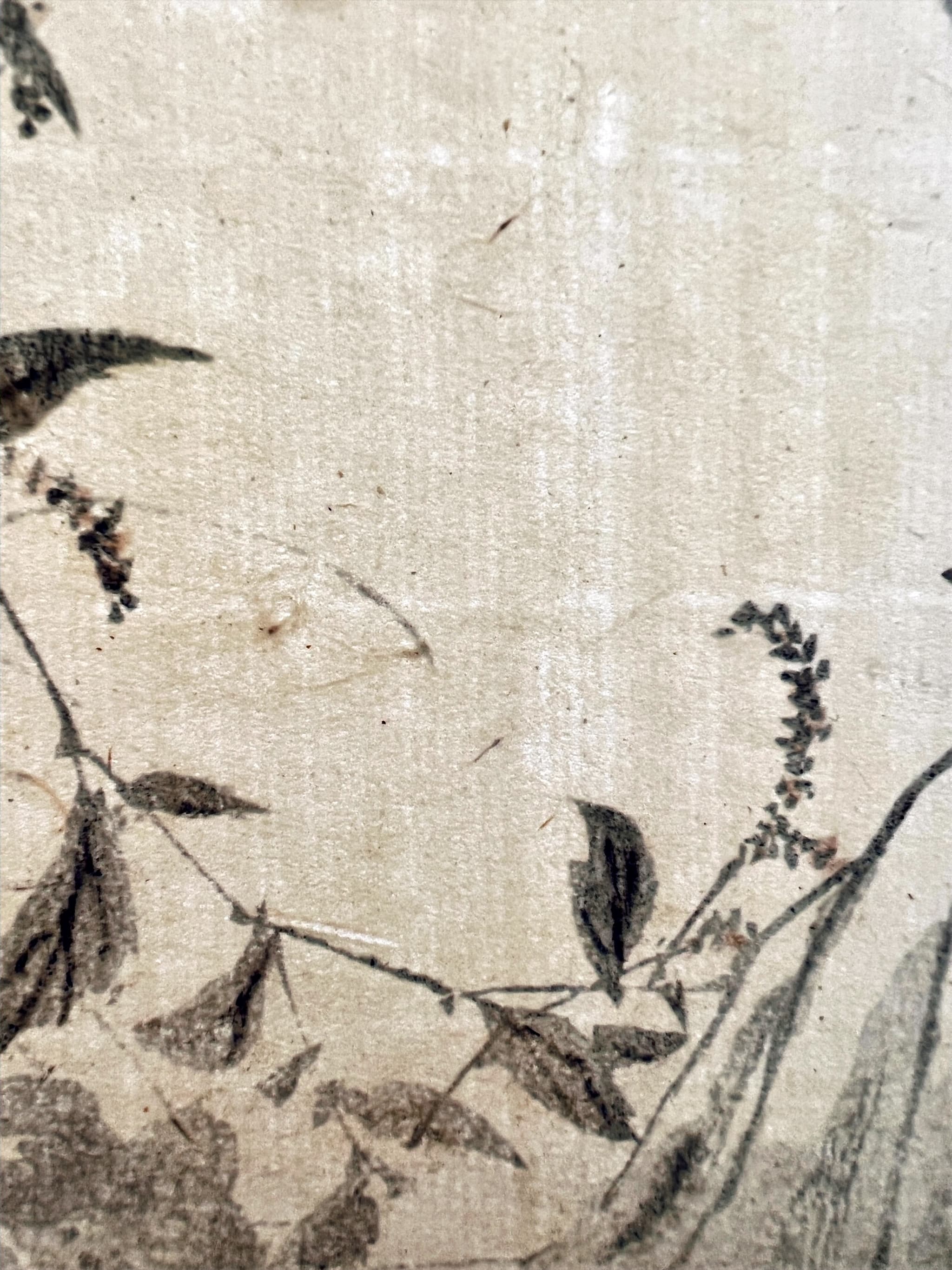 Wild Turkey Japanese Ukiyo-e Print c. 1890 image 2