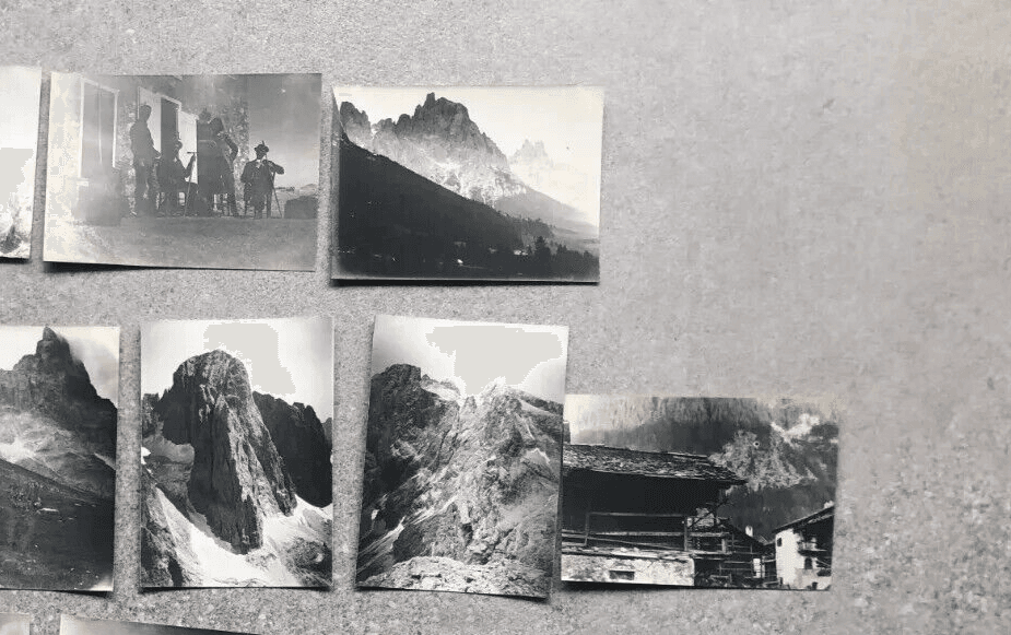 Vintage Photographs Lot x23 Mountain Landscape and People 1902 image 5