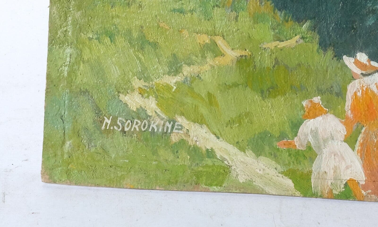 Antique Original Painting Nicolas SOROKINE (XIX-XX)  Landscape image 7