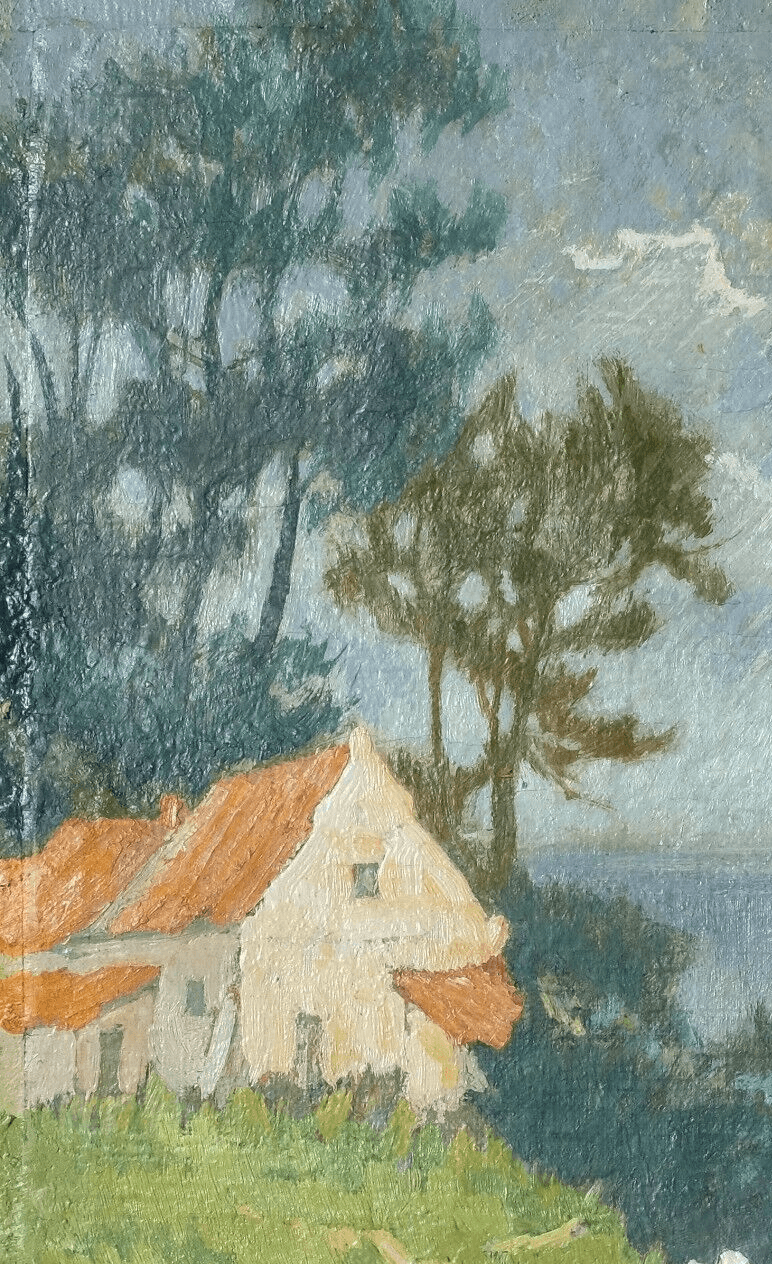 Antique Original Painting Nicolas SOROKINE (XIX-XX)  Landscape image 4