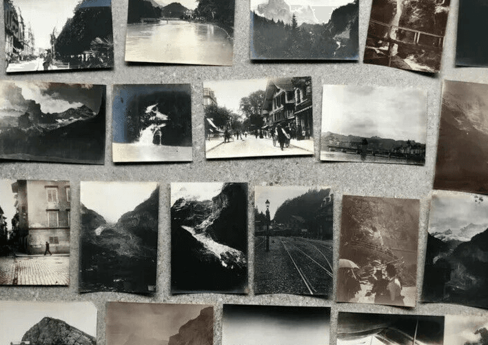 Vintage Photographs 1902 Lucerne, Grindelwald, Interlaken, Wiggilasse x22 image 7