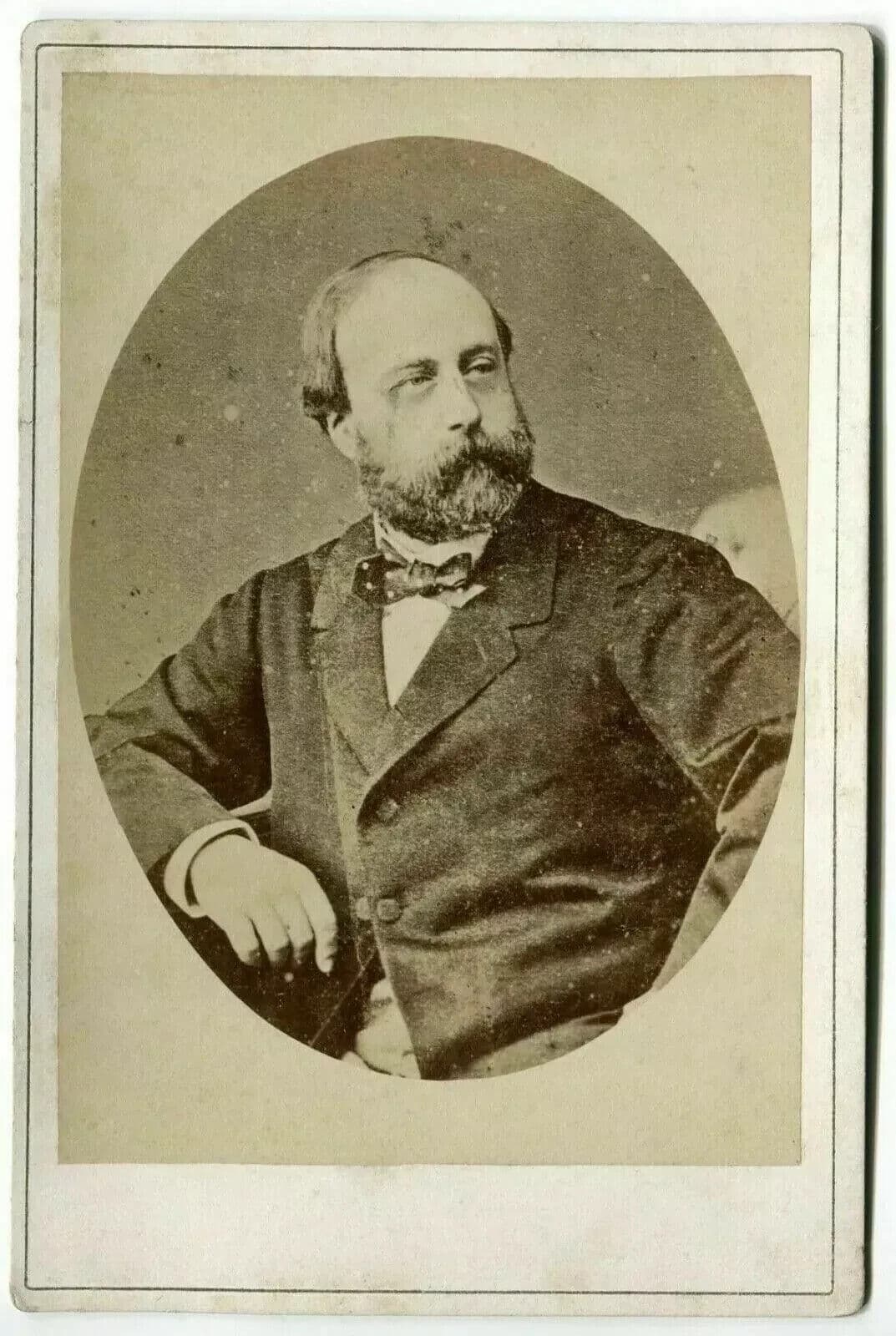 CDV Photograph J.ROUMANILLE Comte de Chambord - Cabinet Card c .1880 image 6