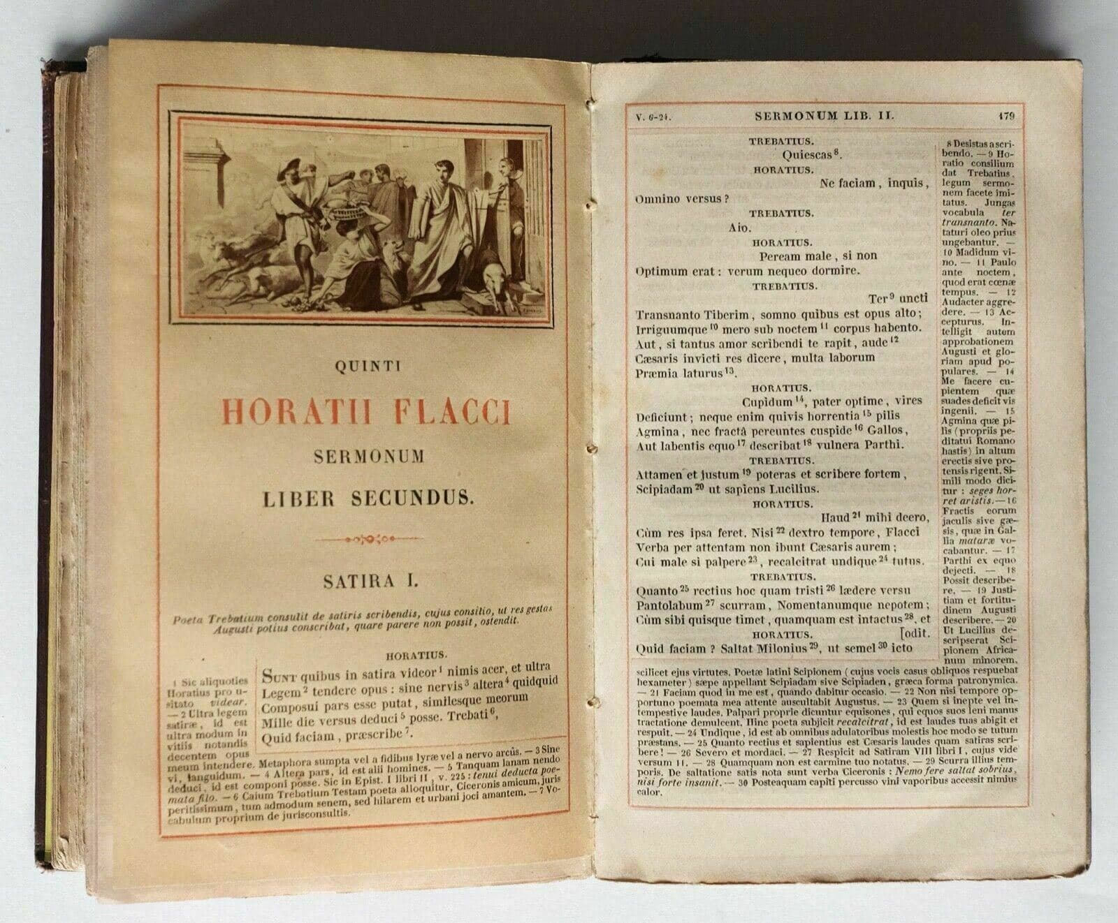 Albumen Print HORACE BOOK QUINTI HORATII FLACCI OPERA - DIDOT 1855 image 10