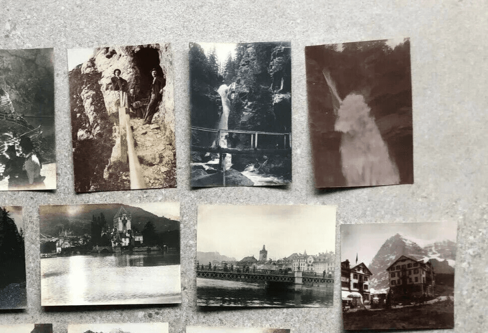 Vintage Photographs Lot x22 Eiger, Fiescherhorn, Wetterhorn, Alpnach 1902 image 8
