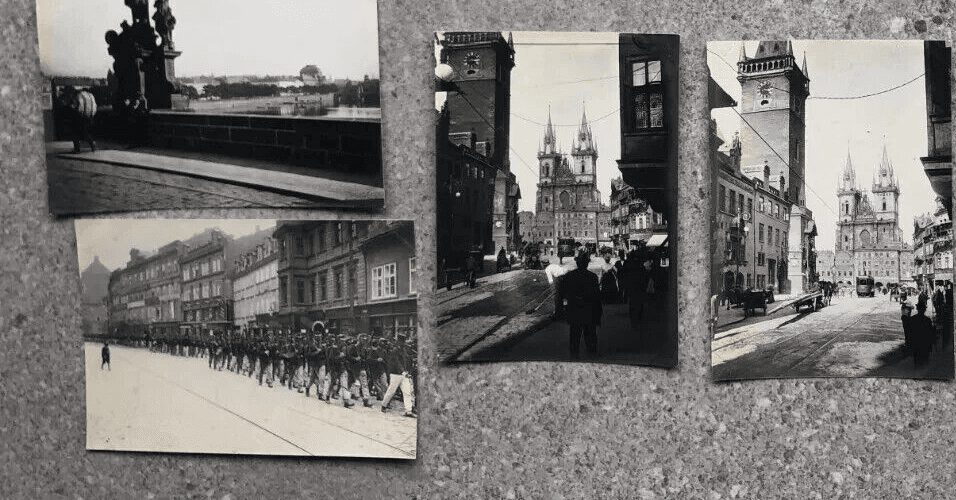 Vintage Photographs Lot x14  Cityviews, Prague Landscapes 1902 image 6