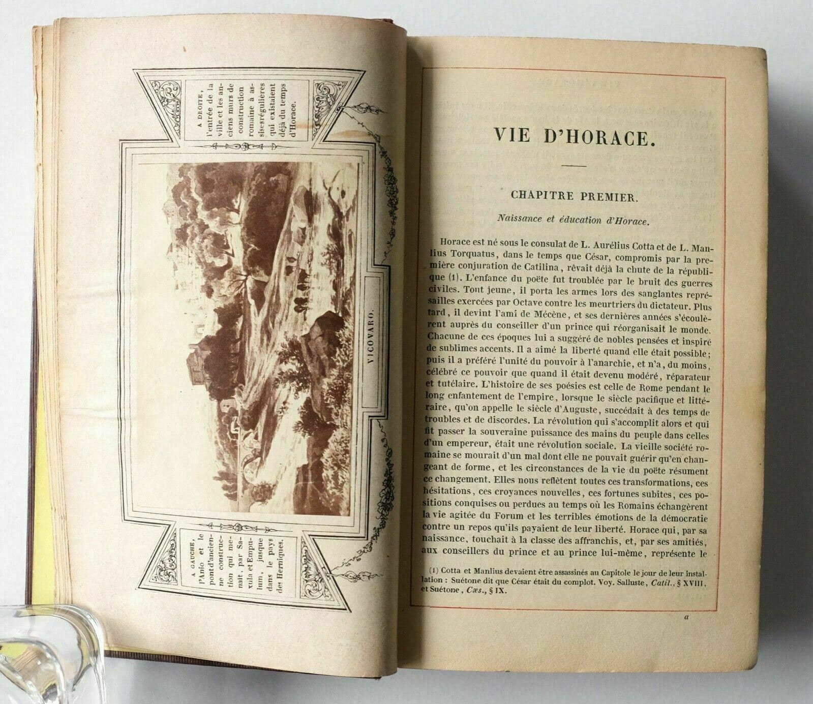 Albumen Print HORACE BOOK QUINTI HORATII FLACCI OPERA - DIDOT 1855 image 7