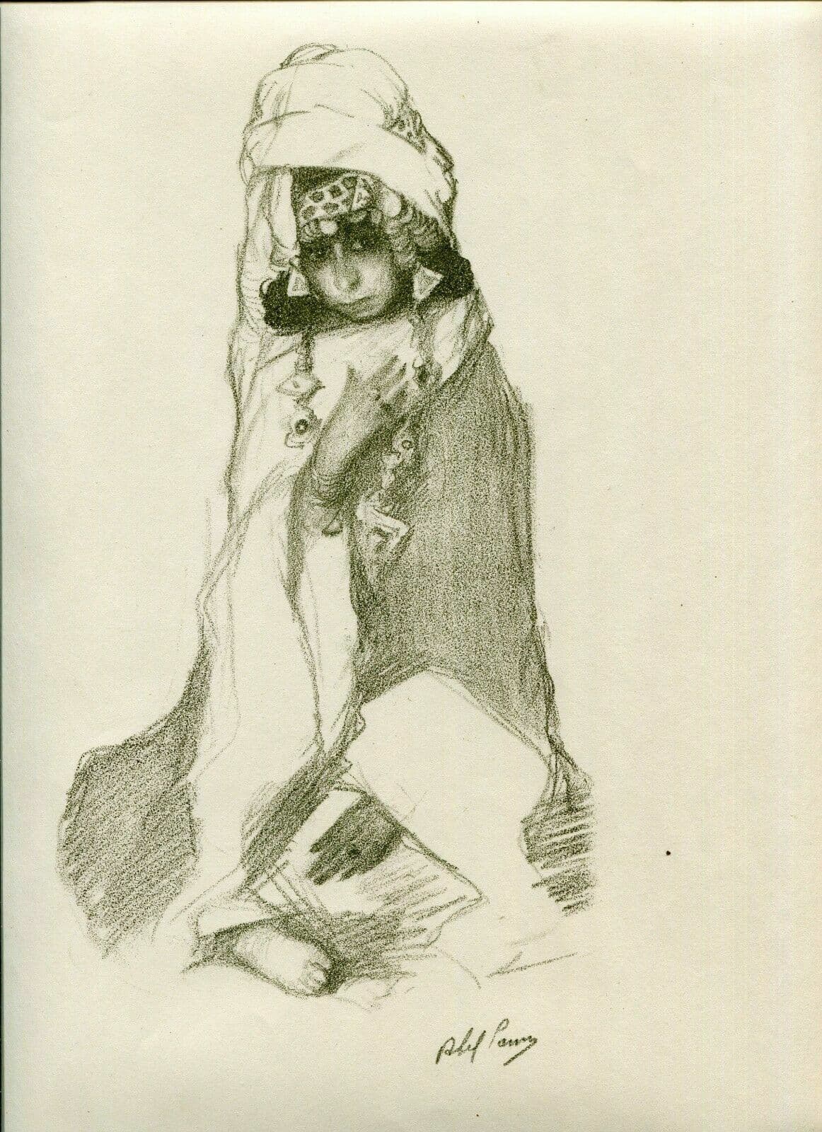 Abel Pfeffermann PANN (1883-1963) Bible, Sarai Lithography image 2