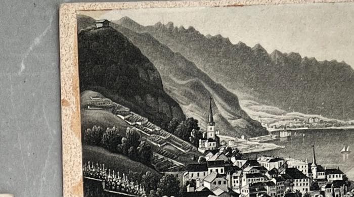 Antique CDV Photographs - Landscapes, Ruins & Natural Disasters Set 5 image 4