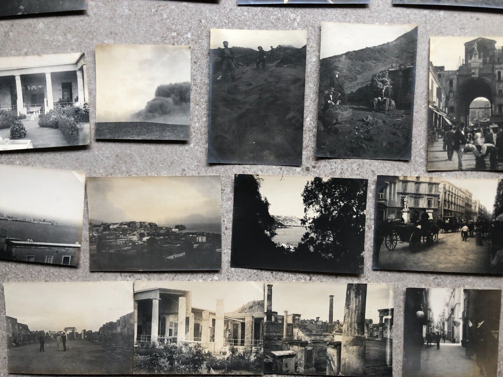 Vintage Photographs Lot x19 Italy Cityviews, Napoli Landscapes 1902 image 2