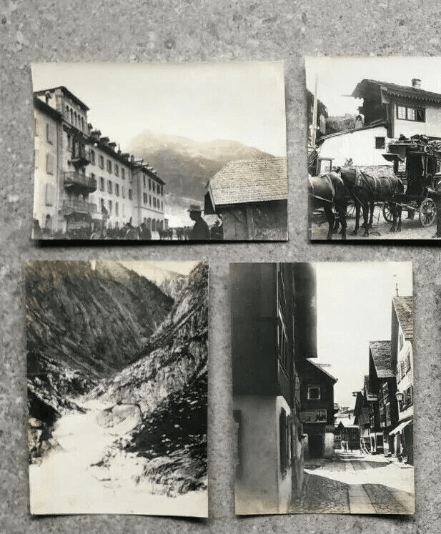 Vintage Photographs Lot Oberland, Andermatt, Gletsch, Steingletscher x11 1901 image 6