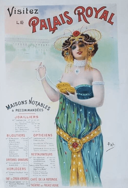 Jean de Paleologue (1855-1942) Vintage Poster Palais Royal image 1