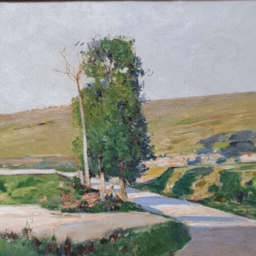 Antique Painting Landscape attrib Jozef ISRAELS (1824-1911) image 5