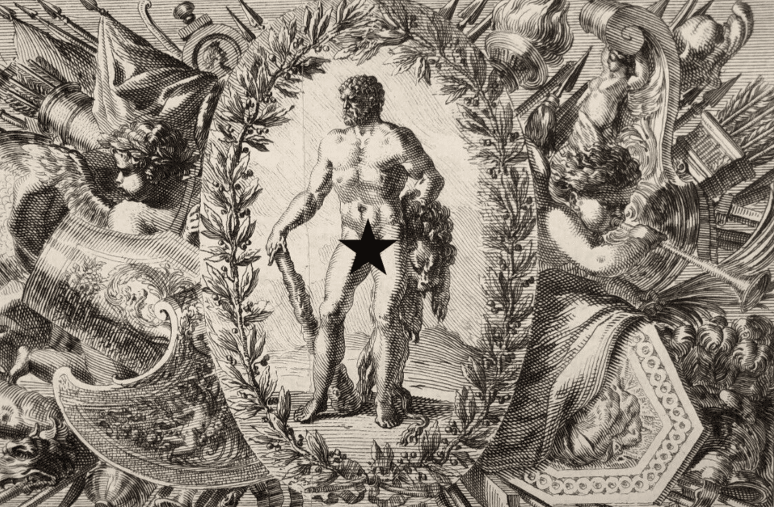 Antique Pierre Jean MARIETTE (1694-1774) Ornament, Nude, Architecture Etching