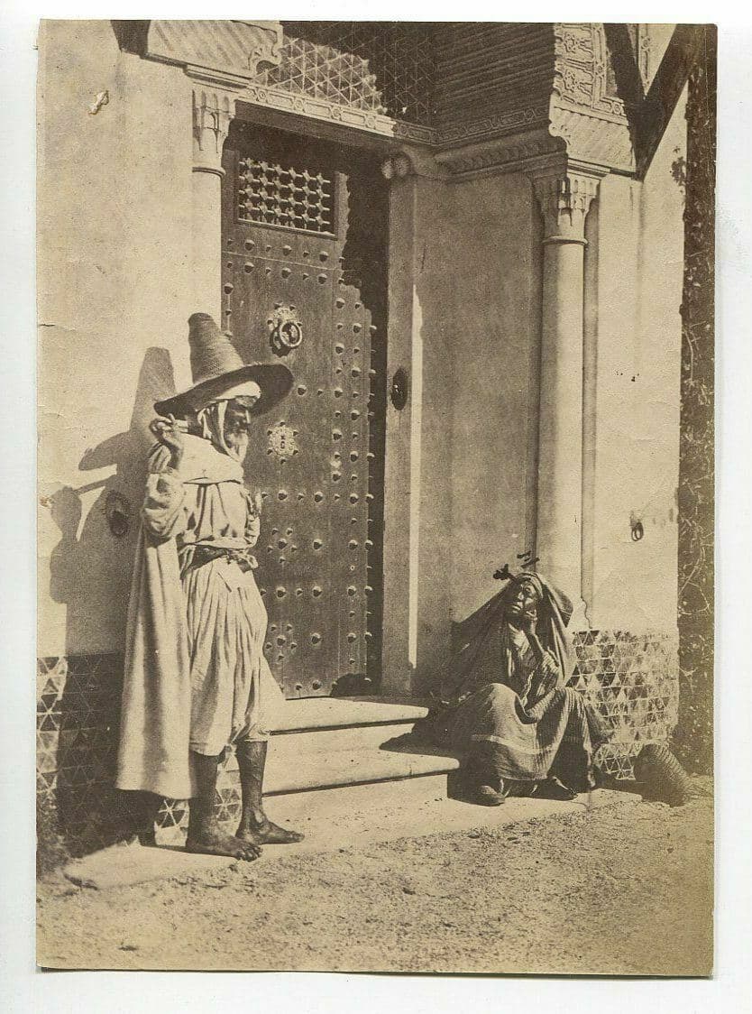 Vintage Photographs Leroux, Famin - People Tunisia Algeria Albumen c.1880 x4