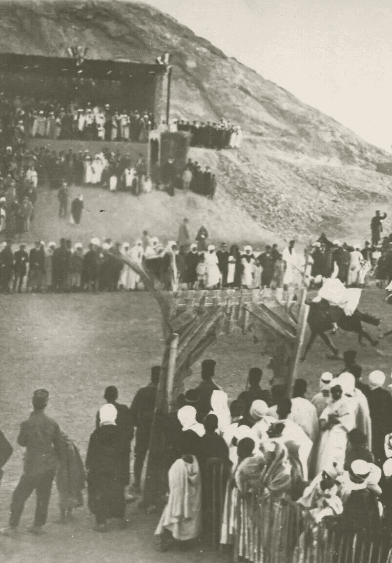 Vintage Original Photograph Biskra, Algeria Horse Race 1920' image 4