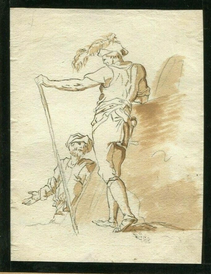 Drawing Characters, Men with Cane