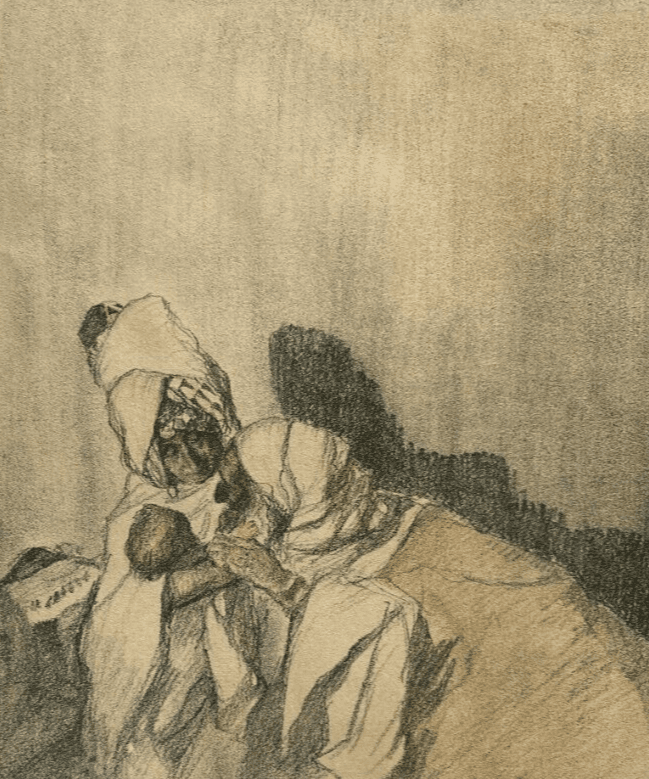 Vintage Print Religious, Bible, Abel Pann