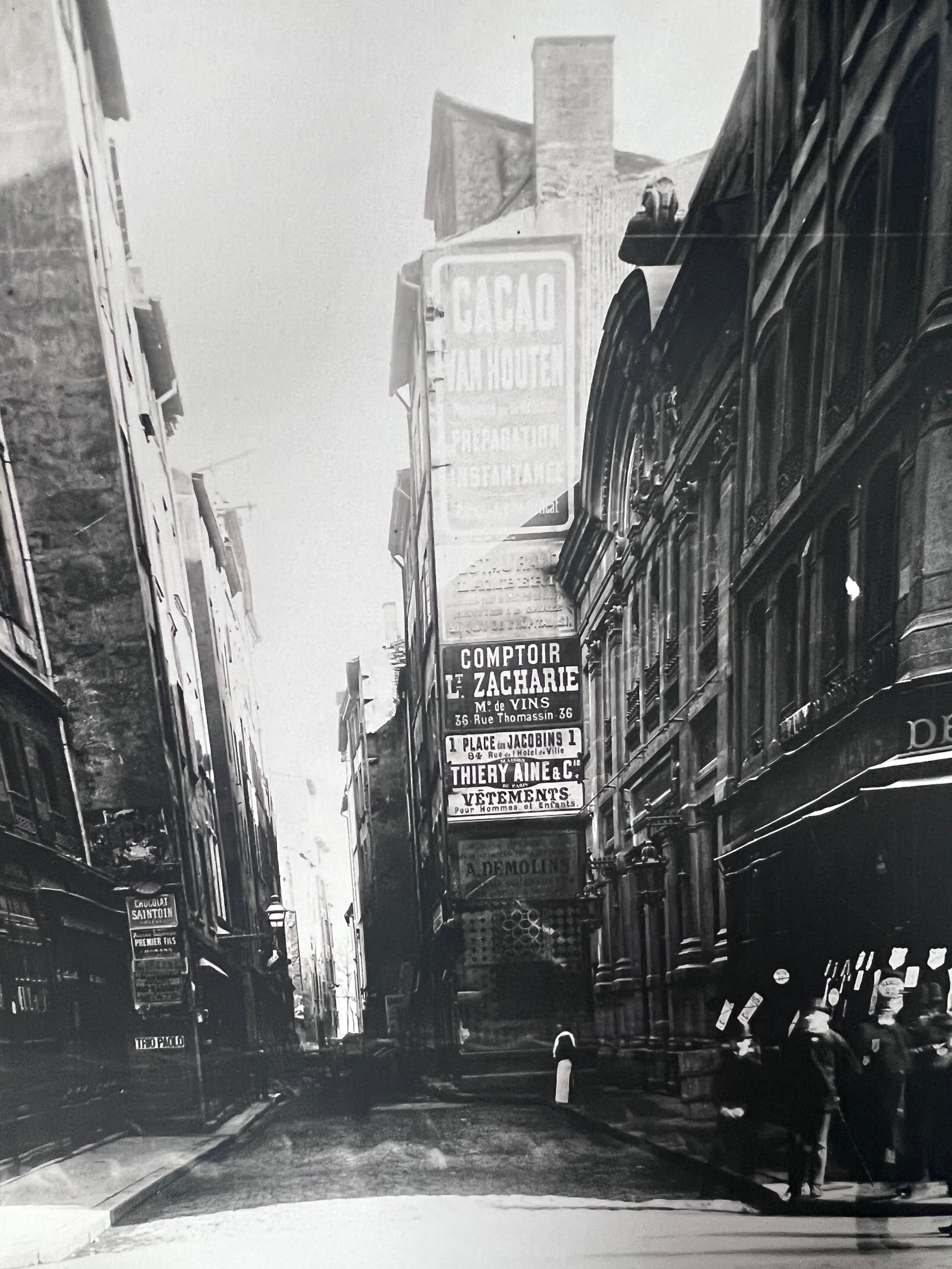 Lyon's Street Destructions circa 1900
