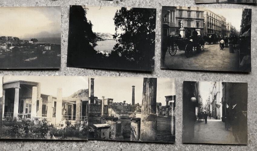 Vintage Photographs Lot x19 Italy Cityviews, Napoli Landscapes 1902