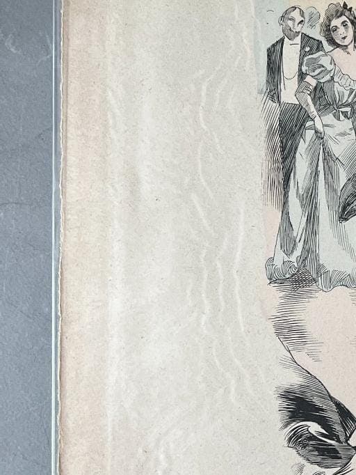 Un Tour de Valse - French Vintage Illustration image 5