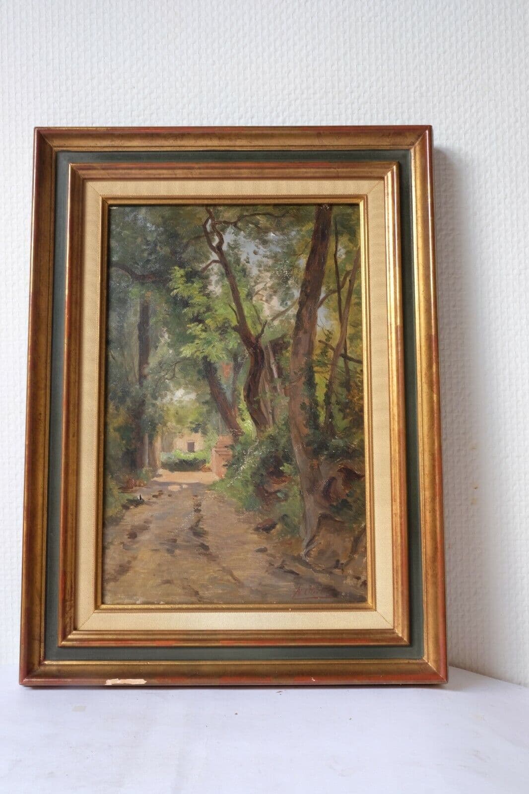 Painting Landscape, Path to House