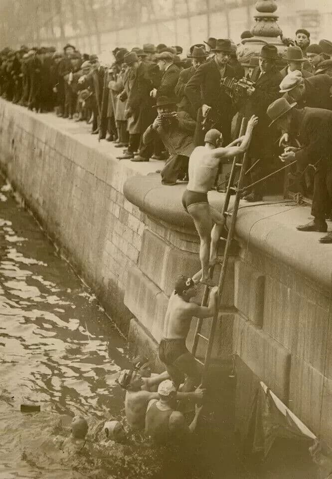 Vintage Photography Original Swimming Championships image 7