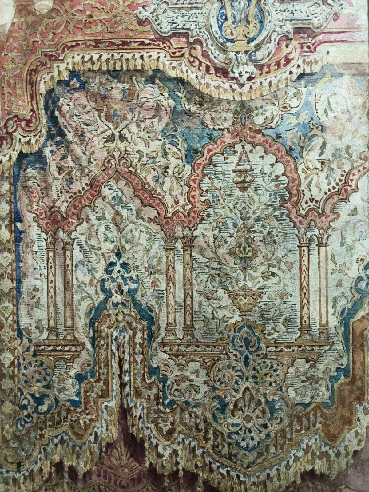 Drawing 19th century Decoration, Architecture image 1