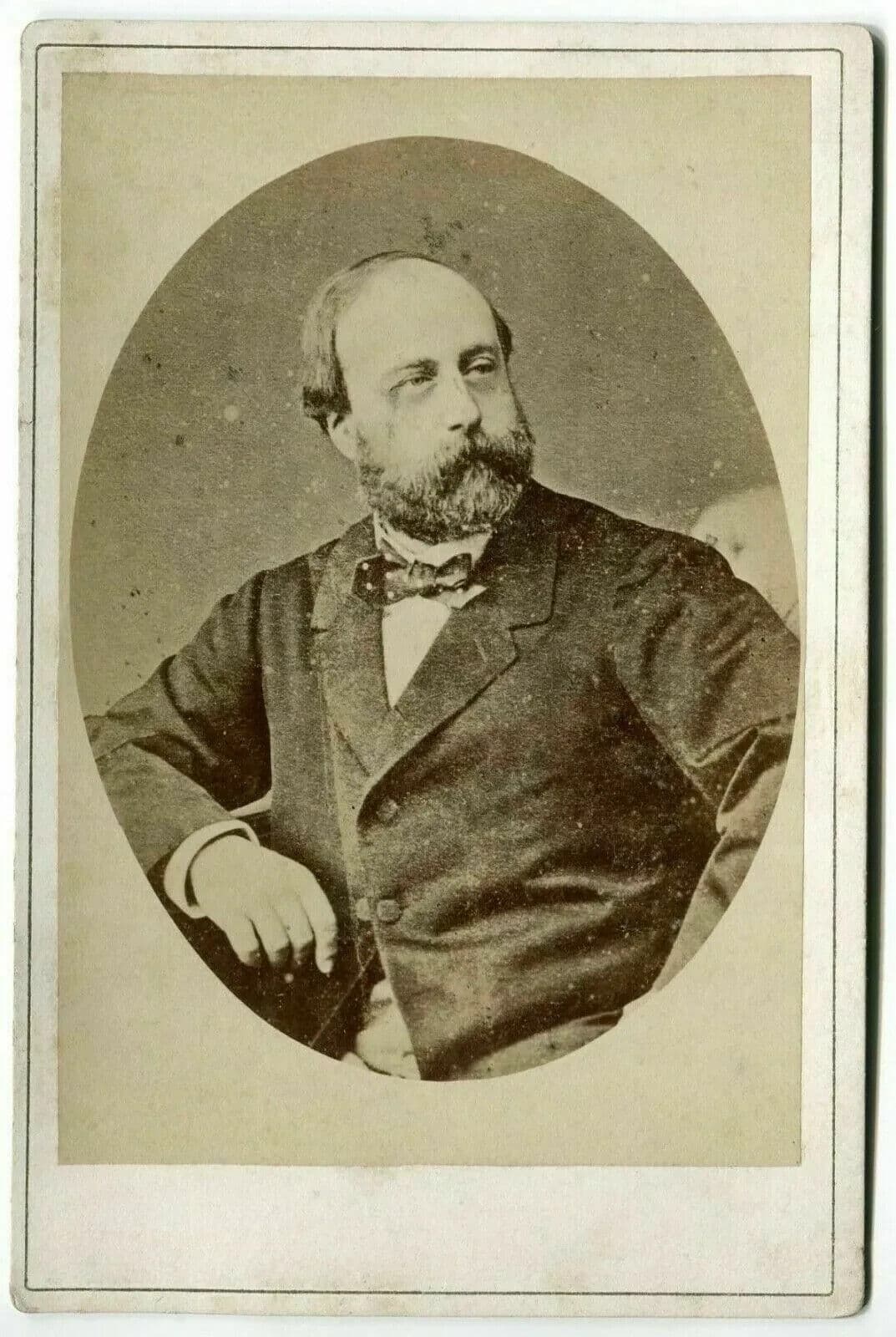 CDV Photograph J.ROUMANILLE Comte de Chambord - Cabinet Card c .1880