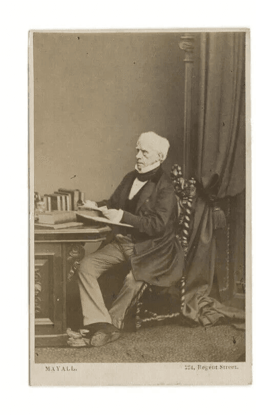 CDV Vintage Photographs MAYALL Lord Henry Peter Brougham, Politic c. 1870