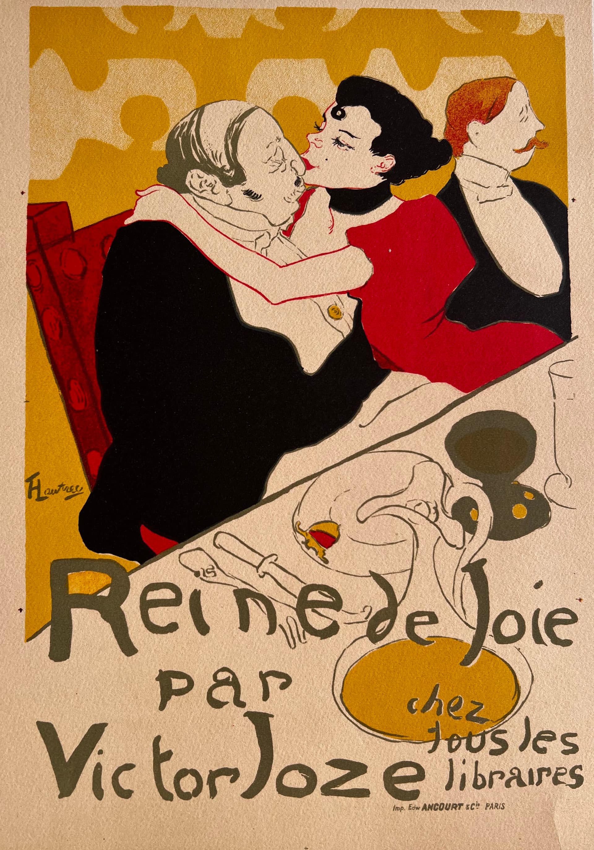 Print La Reine de Joie by Victor Joze