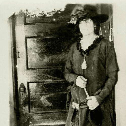 Vintage Photographs Prisoner tried to escape dressed as Woman 1923