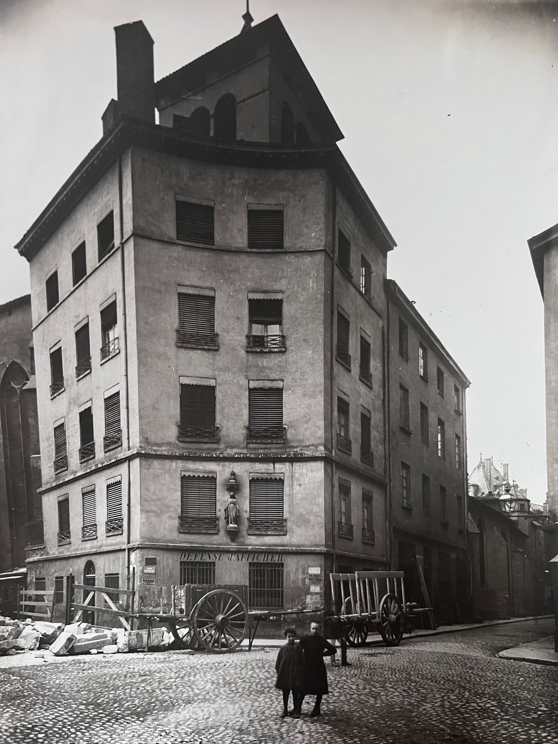 Lyon's Street Destructions circa 1900